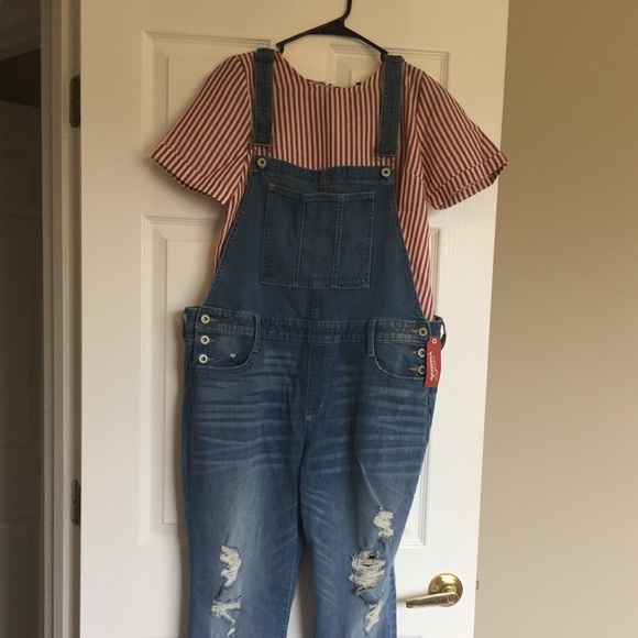 Denim Overalls - Picture 4 of 4